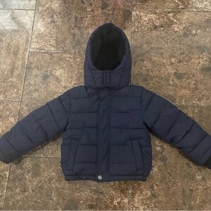 Kids Nautica Navy Puffer Jacket